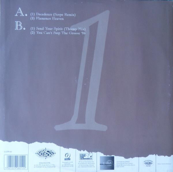Image of Back Cover of 12" - VG/VG - REEFA!, ...Is Dead? (Disc 1) (Stress Records; 12 STR 60, UK 1996, Picture Sleeve), light marks only. sticker on sleeve,  - 2846145S