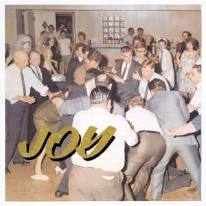 Image of Front Cover of 2345043S: LP - IDLES, Joy As An Act Of Resistance (Partisan Records ; PTKF2158, UK 2018, Inner, Orange Vinyl, Ltd to 2000. With CD)   VG+/VG+