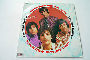 Image of Front Cover of 2325025E: LP - PINK FLOYD, Limited Edition Interview Picture Disc (Baktabak; BAK 2028, UK 1987, Die Cut Sleeve, Interview Picture disc)   VG/VG+