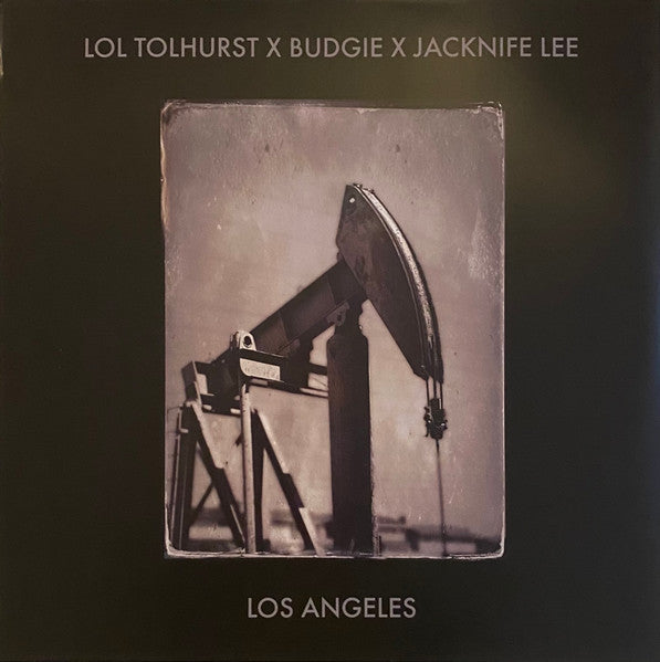 Image of Front Cover of 2315099C: 2xLP - LOL TOLHURST X BUDGIE X JACKNIFE LEE, Los Angeles (Play It Again Sam; PIASR1440LP, Europe 2023, 2 Inners, One Side Etched.) Still in, slightly torn, hype stickered shrinkwrap.  VG+/EX