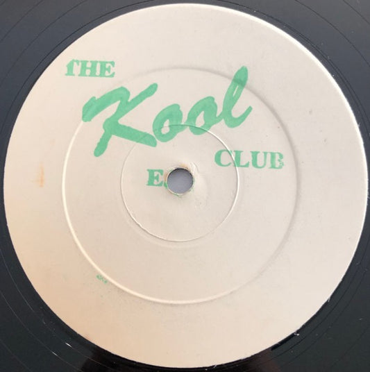 Image of Front Cover of 12" - /VG - NICK POWER, The Kool Club E.P. (Not On Label; KOOL 1, UK 1995, Stamped White Label), Marker pen on inner label, A		Tuck It UpB1		Just BreakinB2		Take MeAn extremely rare EP that was limited to only 500 pressings. This EP was put together by Nick Power & Jesse J (Harding), who was a member of staff in Music Power Records, to commemorate the opening of Nick Power's Nightclub, The Kool Club, In Ayia Napa. Released in an Inner Sleeve only, with Green Rubber Stamping as i
