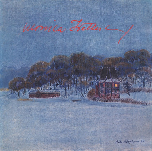 Image of Front Cover of LP - VG/VG+ - MONICA ZETTERLUND, Monica Zetterlund Sjunger Olle Adolphson (Phontastic; PHONT 7549, Sweden 1984), ,  - 2315158C