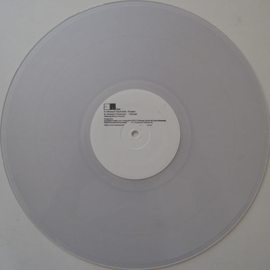 Image of Front Cover of 12" - /VG+ - HIRONORI TAKAHASHI, Orgaza / Werzes (Aimersse.org; EM003, Italy 2011, Plain Sleeve, Clear Vinyl), ,  - 2345123S