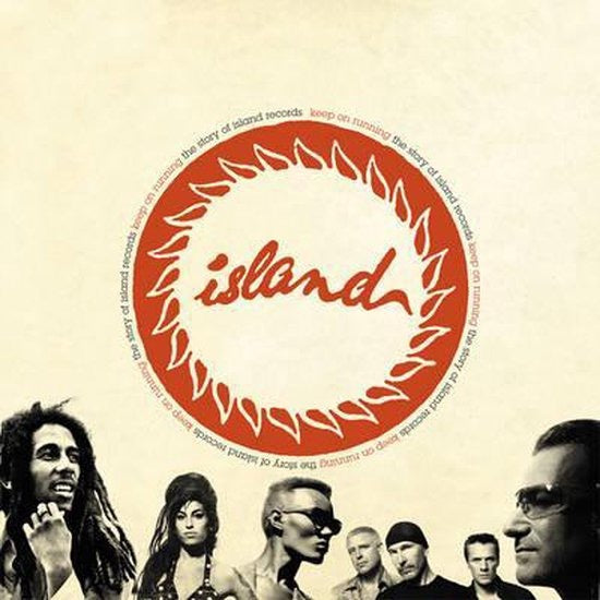 Image of Front Cover of Book - VG+/VG+ - CHRIS SALEWICZ, Keep on Running: The Story of Island Records (The Island Trading Co Ltd; , UK 2009, Hardback With Dust Jacket), Very minimal wear to outside.,  - 2856023S