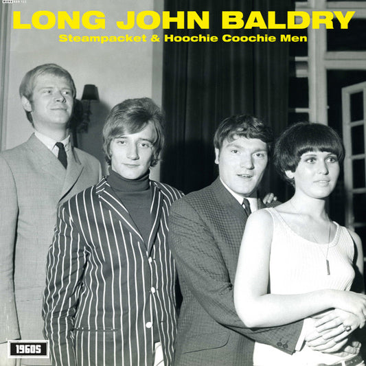 Image of Front Cover of LP - VG+/VG+ - LONG JOHN BALDRY, THE STEAMPACKET, THE HOOCHIE COOCHIE MEN, BBC Broadcasts 1965-66 (Rhythm & Blues Records; R&B122, UK 2023, Company Inner, feat Rod Stewart, Julie Driscoll), Still in opened shrinkwrap,  - 2345155S