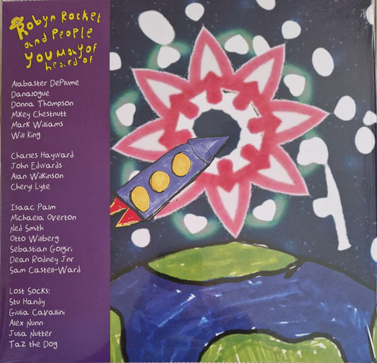 Image of Front Cover of LP - VG+/VG - ROBYN ROCKET, Robyn Rocket And People You May Have Heard Of (Robyn Rocket's Records; 001, UK 2025), ,  - 2325274E