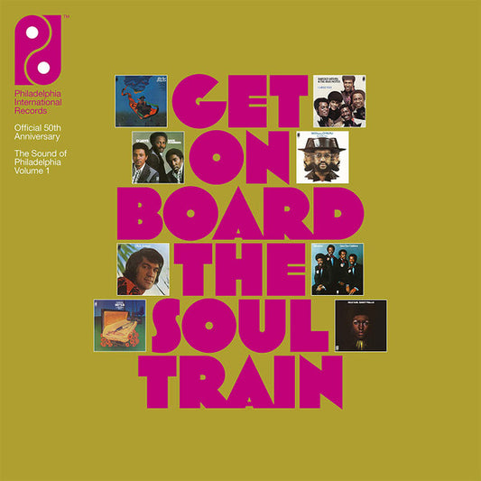 Image of Front Cover of 2345184S: 9xCD - VARIOUS, Get On Board The Soul Train (The Sound Of Philadelphia Volume 1) (United Souls; PIR5001, UK 2021, Box Set, Book, Poster, 8 Cd's And 1 Exclusive 12'') SEALED  M/M