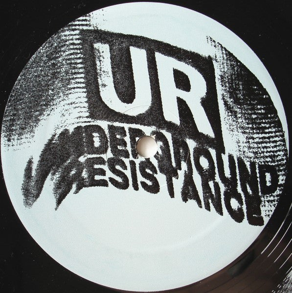 Image of Back Cover of 12" - VG+/VG - UNDERGROUND RESISTANCE, Fuel For The Fire Attend The Riot (Underground Resistance; UR-012, US 1991, Original Blue Plain Sleeve, Plays From Inside Out), Very light hairlines on disc. WOL., A1	Micronaut+7	4:26A2	Mercury Berring-10	4:28B1	Mutiny+9	5:40B2	Warhead+6	5:52 - 2546075S