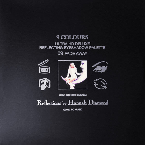 Image of Back Cover of 2355206S: CD - HANNAH DIAMOND, Reflections (PC Music; PC036, UK 2020) opened in store  M/M