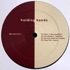 Image of Front Cover of 12" - /VG+ - VARIOUS, Slam Jams Vol. 1 (Holding Hands; HHANDS007, UK 2019), one or two faint marks - still VG+, A1 Yutaro Sugawara   WarpA2 Tape Fea r  Car's BookedB1 Breaka   Get Your Sweat OnB2 Guava   Super Cub - 2326104E