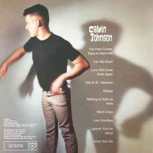 Image of Back Cover of LP - VG+/VG+ - CALVIN JOHNSON, What Was Me (K; KLP 117, US 2020 Reissue, Reissue with alternate cover, Beat Happening), ,  - 2345277S