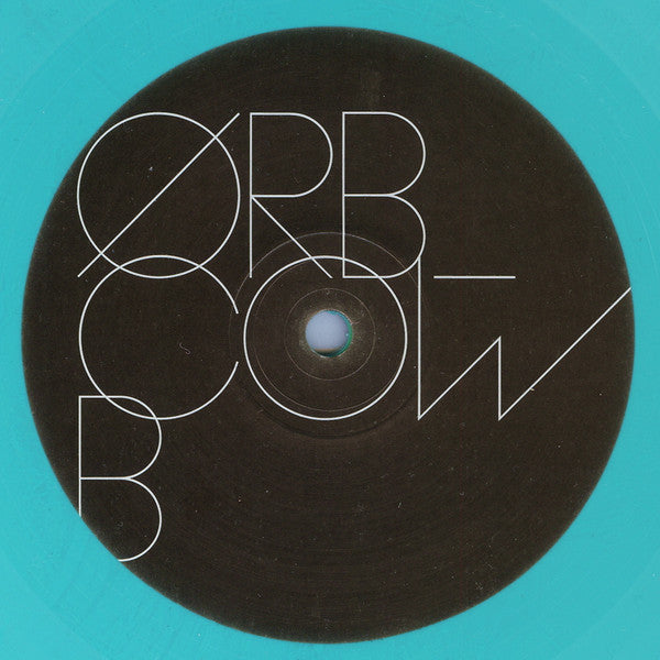 Image of Label Cover of 2315346C: LP - ORB, COW. Chill Out, World! (Kompakt; KOMPAKT 354 LIM, Germany 2016, Embossed Card Sleeve, Inner, Turquoise Vinyl) Sleeve very lightly mottled / stained. Stickered shrink-wrap  VG/VG+