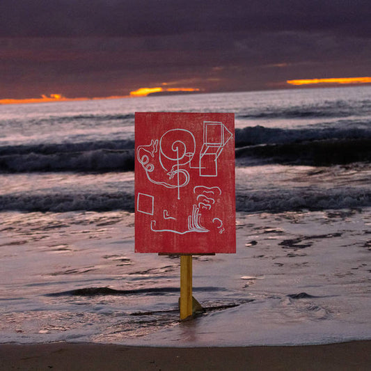 Image of Front Cover of LP - EX/EX - ARBES, Counterways (Third Eye Stimuli Records; TES040, US 2024, Insert, Sea Blue Vinyl), Seal opened instore, still in shrinkwrap.,  - 2345341S