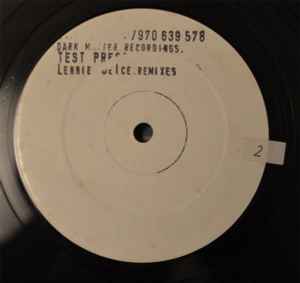 Image of Front Cover of 12" - /G+ - LENNIE DE ICE, We Are IE / You're Kill In Me (Dark Matter Recordings ; DMR 001, UK 1998), strong G+,  - 3646105S