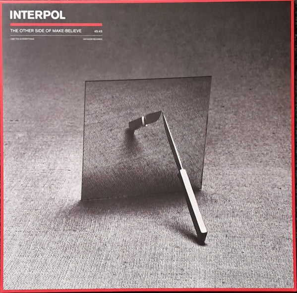 Image of Front Cover of LP - VG+/VG+ - INTERPOL, The Other Side Of Make-Believe (Matador; OLE1875LP, Europe 2022, Inner, Red Vinyl), ,  - 4046202S