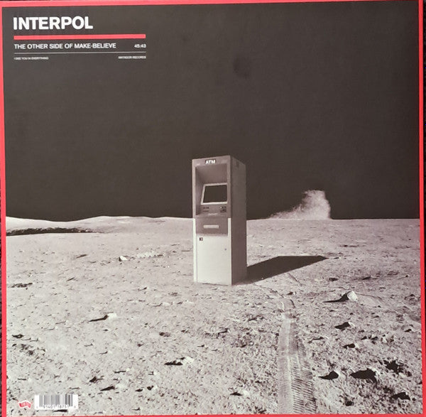 Image of Back Cover of LP - VG+/VG+ - INTERPOL, The Other Side Of Make-Believe (Matador; OLE1875LP, Europe 2022, Inner, Red Vinyl), ,  - 4046202S