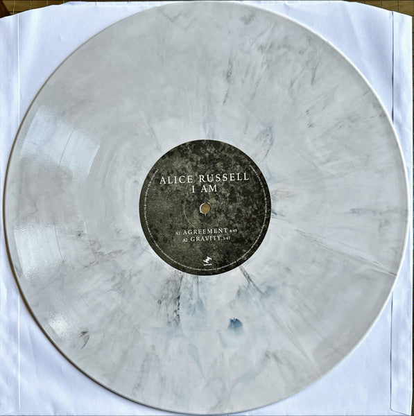 Image of Label Cover of 2xLP - VG+/VG+ - ALICE RUSSELL, I Am (Tru Thoughts; TRULP448, Europe 2024, Gatefold, Black & White Marble Vinyl), ,  - 4046058S
