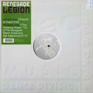 Image of Front Cover of 12" - G/VG - RENEGADE LEGION, Friends Or Foes? (Fnac Music Dance Division; 590279, France 1993, Laminated Sleeve), Marks on inner label, general wear to sleeve,  hairlines on disc.,  - 2415102C
