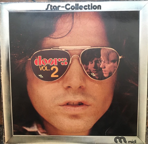 Image of Front Cover of LP - VG/VG - THE DOORS, Star-Collection Vol.2 (Midi; MID 22 008, Germany 1980s Reissue, GEMA Box, No Label Code, Price Code F), ,  - 2415077C