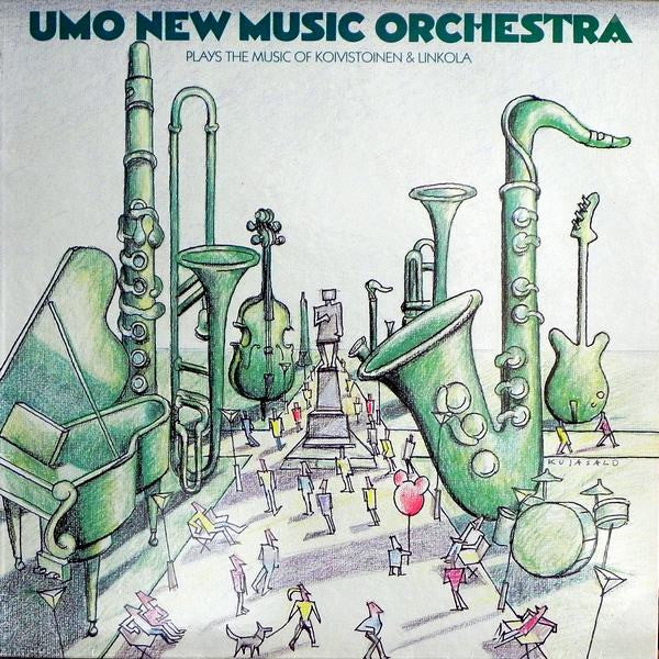 Image of Front Cover of LP - VG+/VG+ - UMO NEW MUSIC ORCHESTRA, Umo New Music Orchestra Plays The Music Of Koivistoinen & Linkola (Finnlevy; FL 5123, Finland 1985), ,  - 2425035E