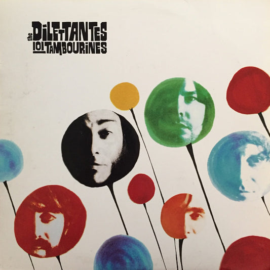 Image of Front Cover of 2425158E: LP - THE DILETTANTES, 101 Tambourines (Stranger Touch Records ; ST-HP 272, US 2007)   VG+/EX