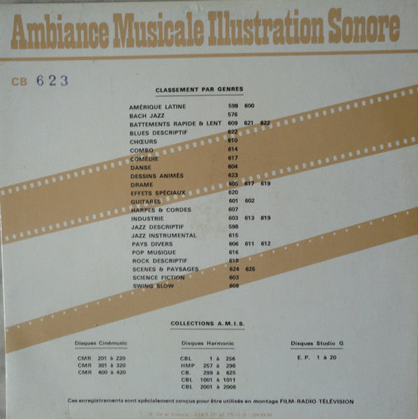 Image of Front Cover of 10" LP - VG/VG+ - VARIOUS, Animated Animals (Harmonic; CBW 623, UK 1969, Laminated Flipback Sleeve, Mono, UK Sleeve), Sticker Residue And Writing on Sleeve,  - 2425143E
