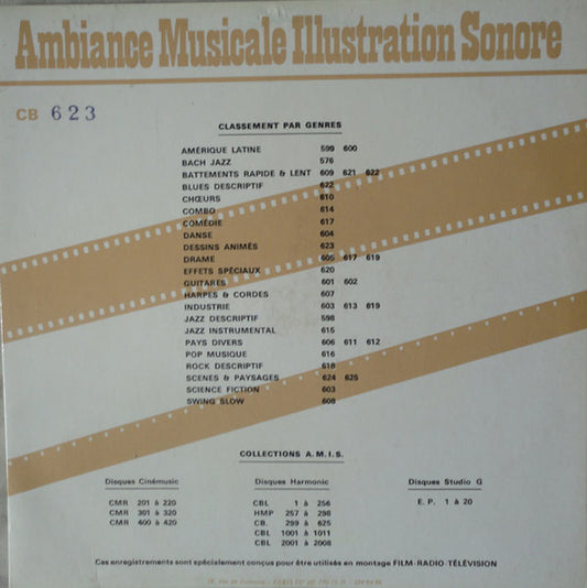 Image of Front Cover of 10" LP - VG/VG+ - VARIOUS, Animated Animals (Harmonic; CBW 623, UK 1969, Laminated Flipback Sleeve, Mono, UK Sleeve), Sticker Residue And Writing on Sleeve,  - 2425143E