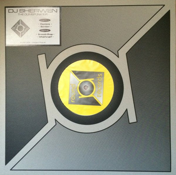Image of Front Cover of 12" - VG/VG+ - DJ SHERWEN, The Dumbfunk E.P. (Round Records; SHRR003, UK 1997), ,  - 2445129S