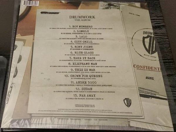 Image of Back Cover of 2xLP - VG+/EX - CONWAY THE MACHINE, Drumwork: The Album (RRC Music Co.; RRC-029, Netherlands 2024), Shrink-wrap,  - 0116415C