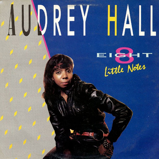 Image of Front Cover of LP - VG/VG+ - AUDREY HALL, Eight Little Notes (Germain Records ; DGLP1 1985, UK 1985, Signed front sleeve.), Signed to Karen on front sleeve. Disc has only a few very light marks.,  - 2415374C