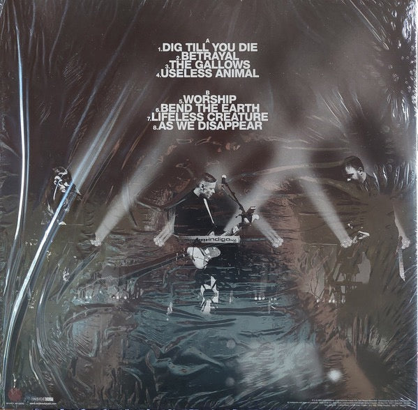 Image of Back Cover of 2415446C: LP - PURE REASON REVOLUTION, Coming Up To Consciousness (Inside Out Music; IOM710, Europe 2024, Gatefold, Insert, Blue Marbled Vinyl)   EX/VG+