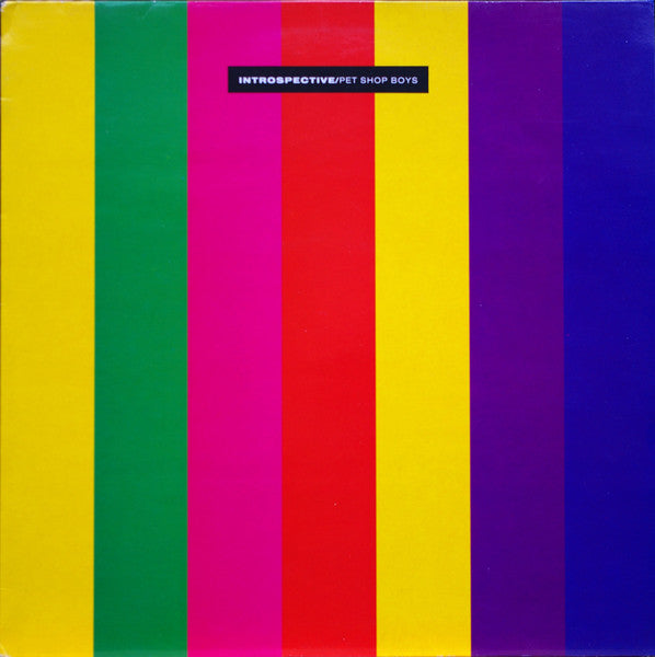 Image of Front Cover of LP - VG+/VG - PET SHOP BOYS, Introspective (Parlophone; PCS 7325, UK 1988, Inner, 7908681 - A1 Matrix), ,  - 3826079E