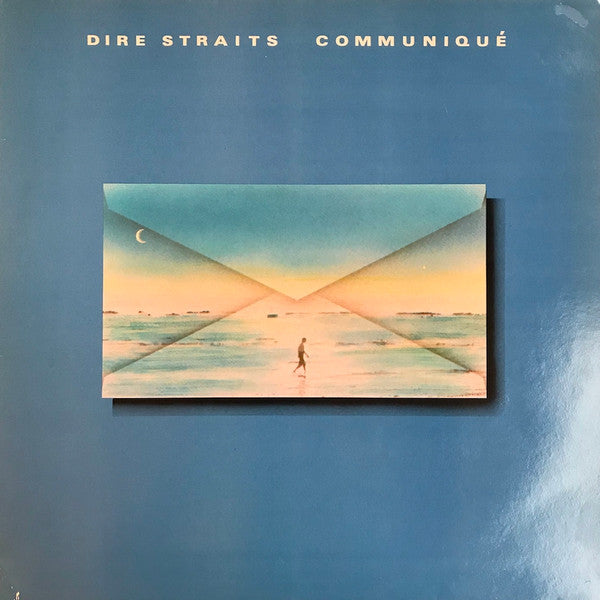 Image of Front Cover of LP - G+/VG - DIRE STRAITS, Communique (Vertigo Orange Labels; 9102 031, UK 1980s Reissue, Inner), Edge Wear,  - 2226099E