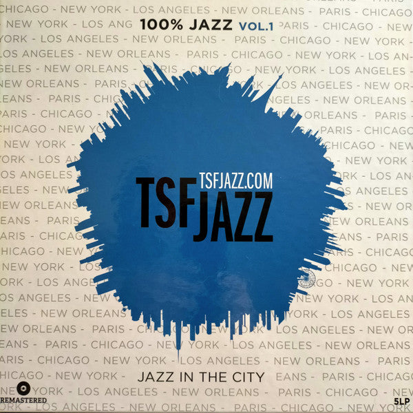 Image of Front Cover of 2425362E: 5xLP - VARIOUS, TSF Jazz - Jazz In The City (Wagram Music; 3384616, France 2020, Box Set, 5 Inners, Poster)   EX/EX