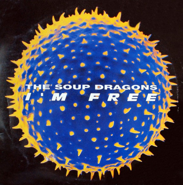 Image of Front Cover of 12" - VG/VG - THE SOUP DRAGONS, I'm Free (Big Life; RTV 9T, UK 1990, Picture Sleeve), Sleeve a little worn. ,  - 3316086C