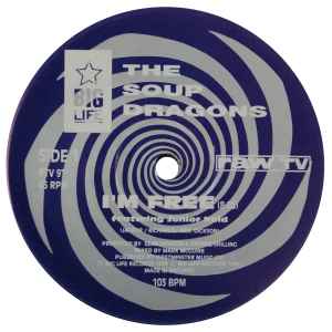 Image of Label Cover of 12" - VG/VG - THE SOUP DRAGONS, I'm Free (Big Life; RTV 9T, UK 1990, Picture Sleeve), Sleeve a little worn. ,  - 3316086C