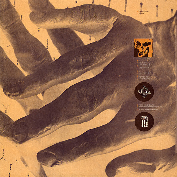 Image of Back Cover of LP - VG/G+ - 23 SKIDOO, Seven Songs (Fetish; FM 2008, UK 1982), Light hairlines only, Light sleeve wear,  - 2616464C