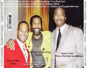 Image of Back Cover of CD - VG+/VG+ - DR. PROF. LEONARD KING, Extending The Language (Uuquipleu Records; 21485, US 2005, Jewel Case), ,  - 2435160E
