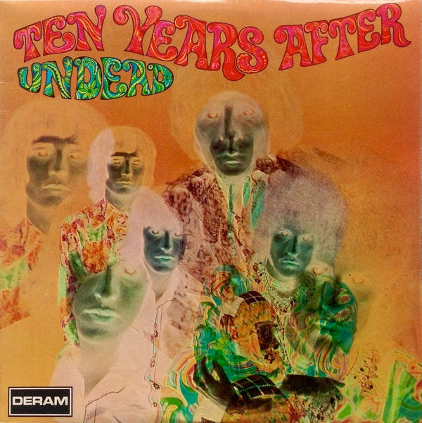 Image of Front Cover of LP - VG/VG - TEN YEARS AFTER, Undead (Deram; DML1023, UK 1968, Laminated Front Sleeve, Mono), Light marks, laminate creases,  - 3246184S