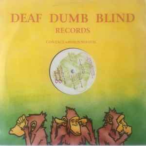 Image of Front Cover of 12" - VG/G+ - PETER PARKER, Wow & Flutter (Deaf Dumb Blind Records; DDB-3, Germany 1994, Die Cut Company Sleeve), Plays better than grade, a few large marks to disc but only very light hairlines,  - 2226149E