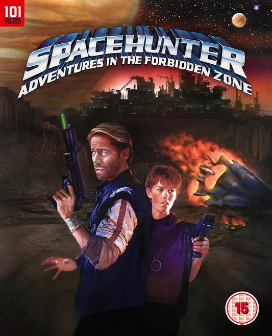 Image of Front Cover of Blu-Ray - VG+/VG+ - LAMONT JOHNSON, Spacehunter - Adventures in the Forbidden Zone (101 films; 101FILMS4878R, UK ), ,  - 2535035E