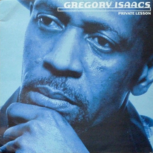 Image of Front Cover of 2515123C: LP - GREGORY ISAACS, Private Lesson (Acid Jazz; DUBID LP 2, UK 1995)   G/G+