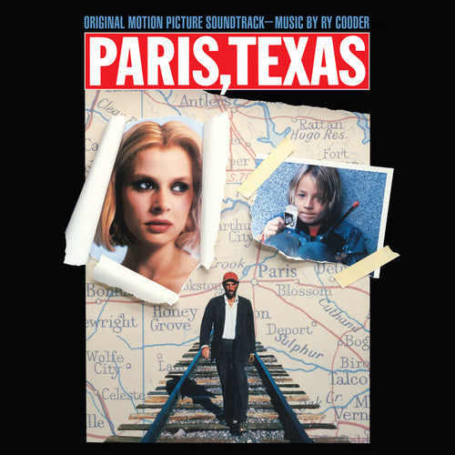 Image of Front Cover of LP - NEW/NEW - RY COODER, Paris, Texas (Original Motion Picture Soundtrack) (Warner Records; RCV1 25270, Europe 2025 Reissue, 40th Anniversary, Opaque Red Vinyl), ,  - 2616339C