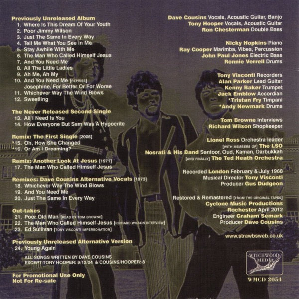 Image of Back Cover of CD - VG+/VG+ - STRAWBS, Of A Time (Witchwood Media; WMCD 2054, UK 2012, Card Sleeve), ,  - 2535105E