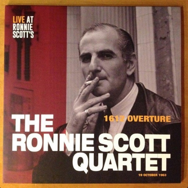 Image of Front Cover of 2525298E: 10" - THE RONNIE SCOTT QUARTET, 1612 Overture (Gearbox Records; RSGB1001, UK 2013, Picture Sleeve) Record close to EX  EX/VG+