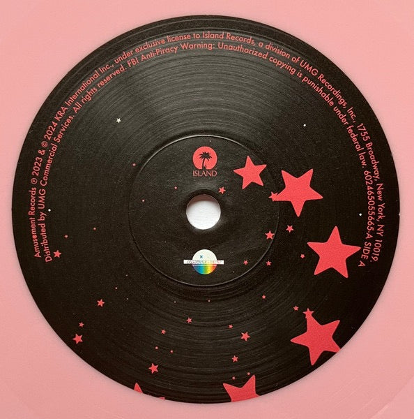 Image of Back Cover of 3955045S: 7" - CHAPPELL ROAN, Pink Pony Club (Amusement Records; 602465109993, US 2024, Pink Vinyl. Repress)   NEW/NEW