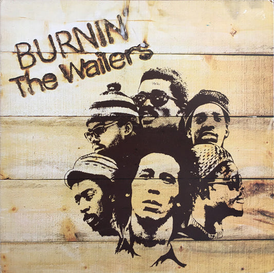 Image of Front Cover of LP - VG/VG - THE WAILERS, Burnin' (Island Records; ILPS 9256, UK 1973, Gatefold, Inner with cut corners), Light lines only, sounds VG+ throughout. Very light storage wear on sleeve.,  - 2316135C