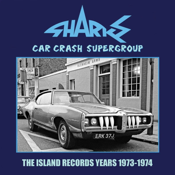 Image of Front Cover of 2755100S: 3xCD - SHARKS, Car Crash Supergroup - The Island Years, 1973-1974 (Lemon Recordings; CDLEM3BOX255, Europe 2025, Box Set, Booklet)   VG+/VG+