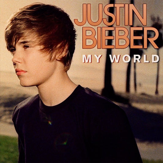 Image of Front Cover of 4645265S: LP - JUSTIN BIEBER, My World (Universal; 602547695864, Europe 2016 Reissue, Poster)   EX/EX