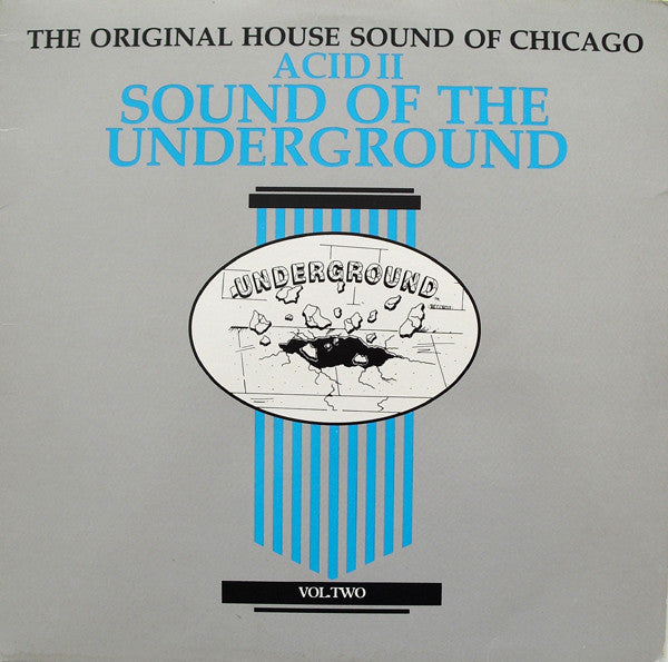 Image of Front Cover of LP - VG/VG - VARIOUS, Acid II Sound Of The Underground (Underground; UN#2010, US 1988), ,  - 2846252S